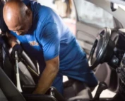 Clean and protect cloth car seats.